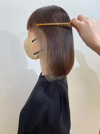 ミディアム 谷川 あかりのヘアスタイル