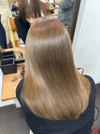 セミロング 🌷名駅／髪質改善 ヘアセット/モネ🌷のヘアスタイル