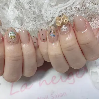 ネイル La neige* yuki 🥯🍑のネイルデザイン