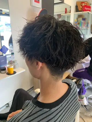 メンズ 原谷 一成のヘアスタイル