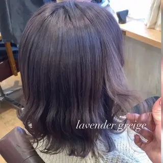 セミロング カラー ヘアアレンジ 代表🎀 ふわモテ愛 され髪🩷yumiのヘアスタイル