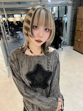 ショート 【ロングウルフカット 姫カット】伊藤裕哉のヘアスタイル