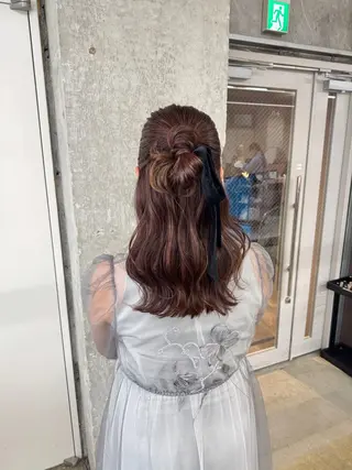 森田遥奈/透明感カラ ー/似合わせカットのヘアスタイル