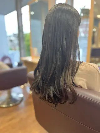 ロング オオソネ マリアのヘアスタイル