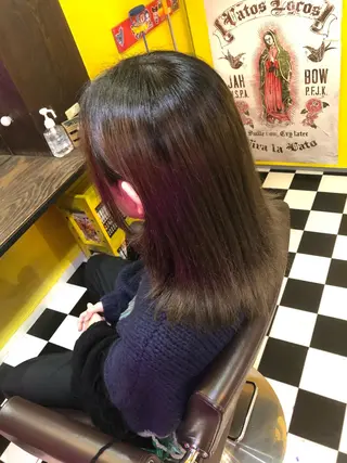 ミディアム luce所属・千代 夏輝のヘアスタイル