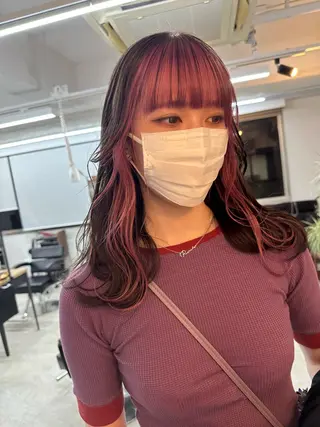 ミディアム カラー verde所属・ノザキ　カイシ /武蔵小山のヘアスタイル