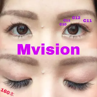 マツエク・マツパ M visionのマツエク・マツパデザイン
