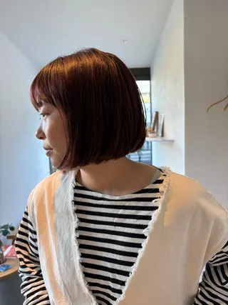 ショート モダーン北鎌倉所属・中溝 アカリのヘアスタイル