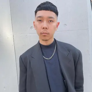 ショート メンズ 🌈圧倒的デザイン パーマ　関和希のヘアスタイル