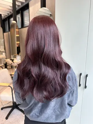 ロング カラー 韓国ヘア🦢🖤 Sayumiのヘアスタイル