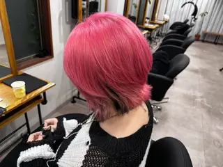 ミディアム カラー affect 上大岡所属・《髪質改善・縮毛矯正 /ブリーチ》坂本爽のヘアスタイル