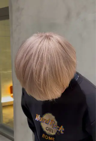 ショート カラー メンズ 落ちる黒 森崎雄斗のヘアスタイル