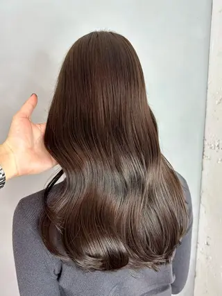 ロング カラー 塩田 悠我のヘアスタイル