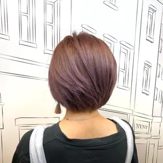 ショート カラー レイヤー,ボブ / 彩未のヘアスタイル