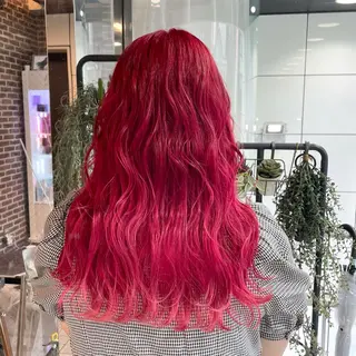 ロング カラー aya/小顔レイヤー /柔らかカラーのヘアスタイル