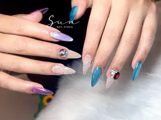 ネイル SUN nail上本町のネイルデザイン