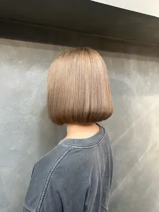 ミディアム CS made by SHACHU栄店所属・❤️‍🔥シールエク ＋カラー京❤️‍🔥のヘアスタイル