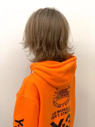 ショート メンズケアブリーチ 特化🔥村田のヘアスタイル