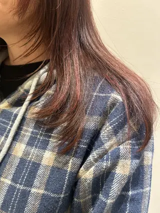 セミロング 蓑屋 香心のヘアスタイル