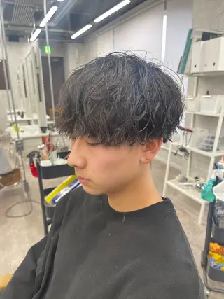 ショート パーマ メンズ ✨メンズ支持率no1 野上✨のヘアスタイル