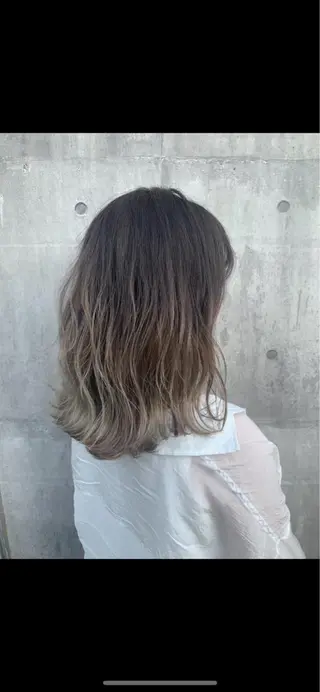 セミロング カラー パーマ ヘアアレンジ メンズ キッズ ネイル マツエク・マツパ 韓国♡ワンホン系 ♡YURIのヘアスタイル