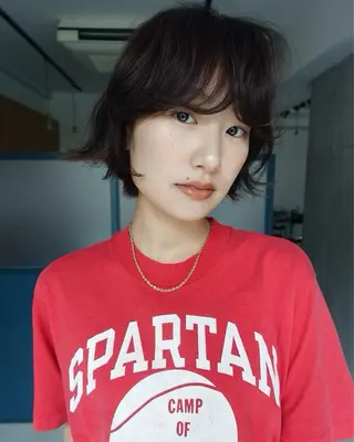 ショート 暖色/パーマ 🌼クニトウメイのヘアスタイル