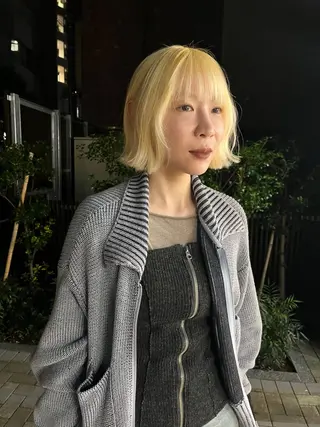 ショート カラー NOUN所属・eri kinjoのヘアスタイル