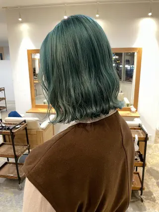 ミディアム バレイヤージュモデル 小林匠❤️‍🔥のヘアスタイル