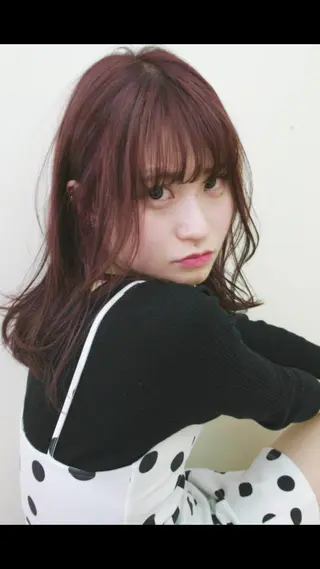 ミディアム カラー 山本 芳喜のヘアスタイル