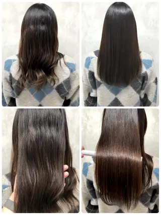 ロング 満足度⭕️縮毛矯正師 谷口にお任せを👍のヘアスタイル