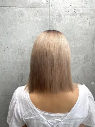 セミロング カラー カットカラー特化 ⭐️代表⭐️のヘアスタイル