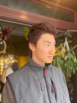 ショート カラー メンズ PATH-hair. storeのヘアスタイル