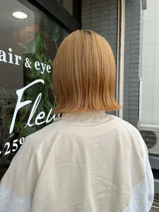 ショート Un Fleur所属・立野 希沙のヘアスタイル