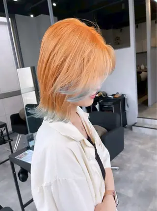 ミディアム カラー CIEN gold所属・鈴木 朱音のヘアスタイル