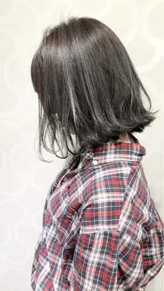 ミディアム ほさか しんごのヘアスタイル