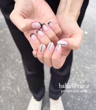 ネイル haha@ ruruのネイルデザイン