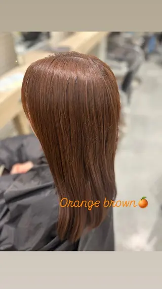 ロング カラー すざき ことみのヘアスタイル