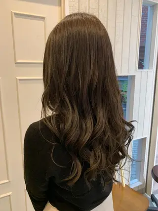 セミロング カラー 🫟Blanco🫟 Color&Careのヘアスタイル