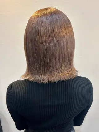 ミディアム カラー 𝘒𝘺𝘰𝘬𝘢 🌿‬のヘアスタイル