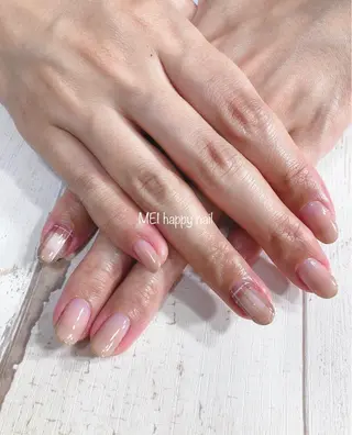 ネイル 北浦和 自爪育成ケアのネイルデザイン
