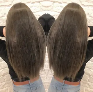 ロング ambleluxe 🌈透明感カラー中野のヘアスタイル