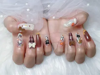 ネイル 【Eclat エクラ】nail&beauty所属・Eclat〔エクラ〕 MOEKA𝜗𝜚*のネイルデザイン