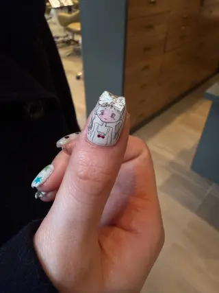 ネイル Nail salon coffret あべの店所属・coffret. smpyのネイルデザイン