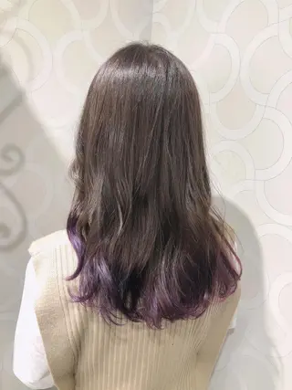 ロング カラー 韓国ヘア ♡tomimaのヘアスタイル