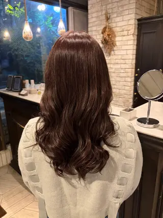 セミロング 杉崎 朝佳のヘアスタイル