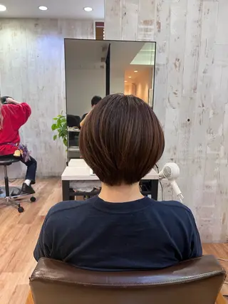 ショート 艶カラー/韓国風ヘア 🐈‍⬛sofy🐾のヘアスタイル