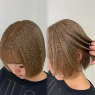 ショート カラー Ash小岩 / tomona𝜗𝜚のヘアスタイル