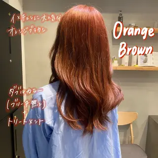 ロング カラー 暖色艶color / ボブ🦩Rioのヘアスタイル