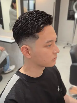 メンズ ショート Lapis 名古屋駅前店所属・LEN名古屋/パーマ 海外ヘア/メンズ特化のヘアスタイル