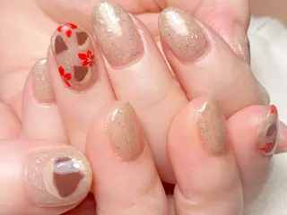 ネイル リラネイル所属・福田 美代子のネイルデザイン